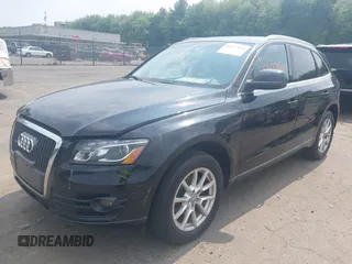 2012 Audi Q5 Premium Plus with VIN WA1LFAFPXCA138885, listed as a IAAI auction lot 42477866 with 180,259 mi miles and . Bid and sale history available at DreamBid. Image 2.