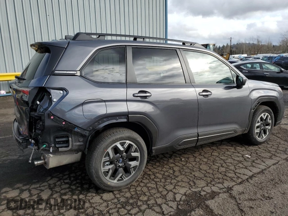 2025 Subaru Forester Premium with VIN JF2SLDDC2SH534781, listed as a Copart auction lot 45569695 with 166 mi miles and Clean Title. Bid and sale history available at carsss.com. Image 3.