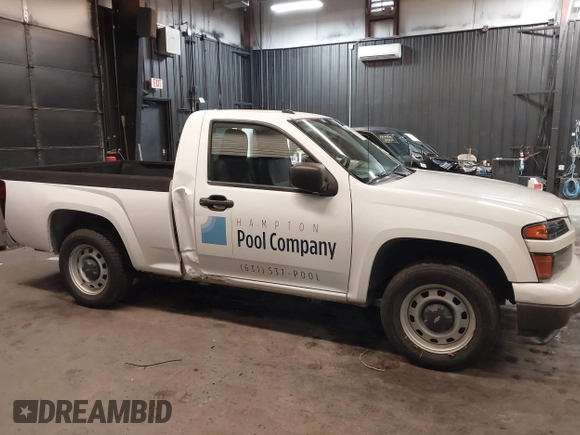 2012 Chevrolet Colorado Work Truck with VIN 1GCCSBF95C8143055, listed as a IAAI auction lot 40405619 with 45,772 mi miles. Bid and sale history available at carsss.com. Image 13.