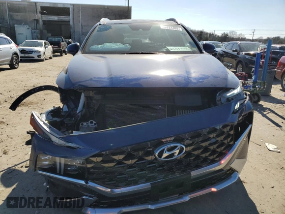 2023 Hyundai Santa Fe Calligraphy with VIN 5NMS54AL9PH576772, listed as a Copart auction lot 46833365 with 18,848 mi miles and Salvage Title. Bid and sale history available at carsss.com. Image 5.