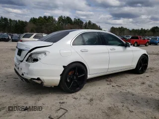 2021 Mercedes-Benz C 300 with VIN W1KWF8EB3MR635559, listed as a Copart auction lot 49066275 with 19,447 mi miles and Salvage Title. Bid and sale history available at carsss.com. Image 3.
