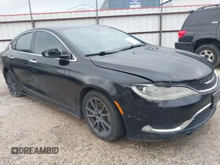 2015 Chrysler 200 Limited with VIN 1C3CCCAB8FN604000, listed as a IAAI auction lot 42026085 with 217,861 mi miles. Bid and sale history available at carsss.com. Image 1.