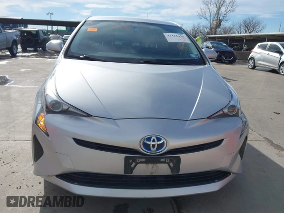2016 Toyota Prius Two with VIN JTDKBRFU9G3010519, listed as a IAAI auction lot 41455426 with 82,029 mi miles. Bid and sale history available at carsss.com. Image 6.