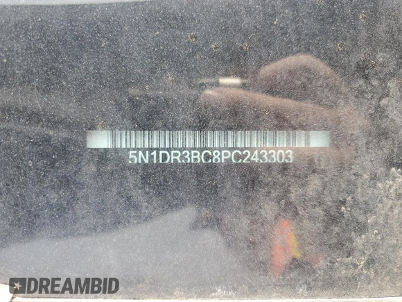 2023 Nissan Pathfinder SV z VIN 5N1DR3BC8PC243303, wystawiony jako Copart lot #45817675 z przebiegiem 48 288 mil mil oraz Szkoda całkowita • Salvage title. Historia ofert i sprzedaży dostępna na DreamBid. Obrazek 15.