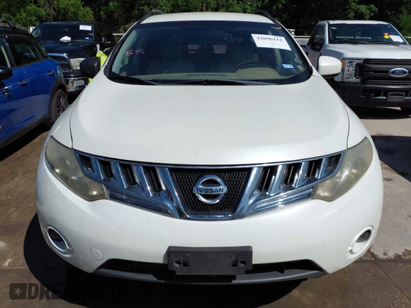 2010 Nissan Murano SL with VIN JN8AZ1MW9AW123166, listed as a IAAI auction lot 42096111 with 254,935 mi miles. Bid and sale history available at carsss.com. Image 6.