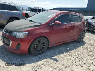 2018 Chevrolet Sonic LT with VIN 1G1JD6SB3J4106035, listed as a Copart auction lot 59584725 with 68,680 mi miles and Salvage title. Bid and sale history available at DreamBid. Image 1.