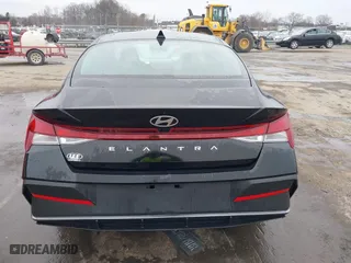 2024 Hyundai Elantra SEL with VIN KMHLM4DG4RU756772, listed as a IAAI auction lot 41551743 with 8,435 mi miles. Bid and sale history available at carsss.com. Image 16.