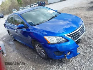 2015 Nissan Sentra S with VIN 3N1AB7AP2FY315175, listed as a IAAI auction lot 41765014 with 185,249 mi miles. Bid and sale history available at carsss.com. Image 1.