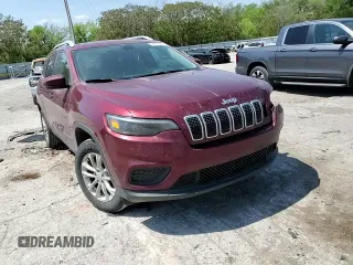 2020 Jeep Cherokee Latitude with VIN 1C4PJMCB2LD619857, listed as a Copart auction lot 52413655 with 170,772 mi miles and Salvage title. Bid and sale history available at DreamBid. Image 12.