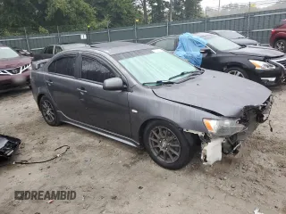 2009 Mitsubishi Lancer GTS with VIN JA3AU86W19U012925, listed as a Copart auction lot 72343934 with Not Provided miles and Salvage Title. Bid and sale history available at DreamBid. Image 4.