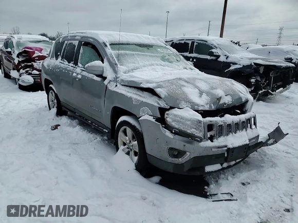 2015 Jeep Compass High Altitude Edition with VIN 1C4NJCEA8FD264154, listed as a Copart auction lot 43835095 with 156,285 mi miles and Salvage Title. Bid and sale history available at carsss.com. Image 12.