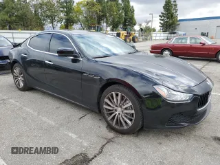 2015 Maserati Ghibli z VIN ZAM57XSA7F1148872, wystawiony jako Copart lot #48454165 z przebiegiem 72 232 mil mil oraz Szkoda całkowita • Salvage title. Historia ofert i sprzedaży dostępna na DreamBid. Obrazek 4.