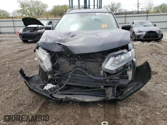 2020 Nissan Rogue SV with VIN KNMAT2MTXLP506619, listed as a Copart auction lot 55506965 with Not provided miles and Salvage title. Bid and sale history available at DreamBid. Image 5.