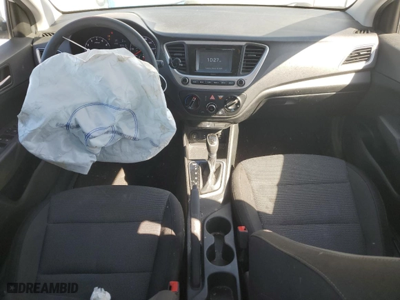 2019 Hyundai Accent SE with VIN 3KPC24A36KE074458, listed as a Copart auction lot 49649855 with 129,920 mi miles and Salvage Title. Bid and sale history available at carsss.com. Image 8.