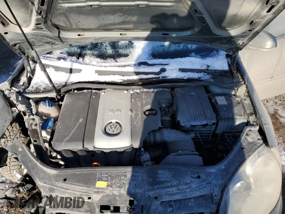 2007 Volkswagen Rabbit с VIN WVWDR71K37W195969, выставлен на аукционе Copart как лот 41413485 с пробегом 216 545 миль миль и Списание • Salvage title. История ставок и продаж доступна на DreamBid. Изображение 11.