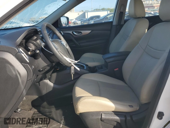 2016 Nissan Rogue S with VIN KNMAT2MT6GP595644, listed as a Copart auction lot 54552665 with 48,004 mi miles and Salvage Title. Bid and sale history available at carsss.com. Image 7.