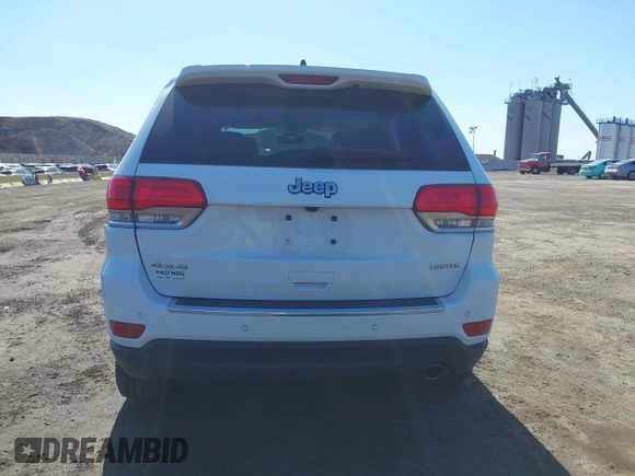 2017 Jeep Grand Cherokee Limited with VIN 1C4RJFBG6HC754452, listed as a IAAI auction lot 42036894 with 52,563 mi miles. Bid and sale history available at carsss.com. Image 16.