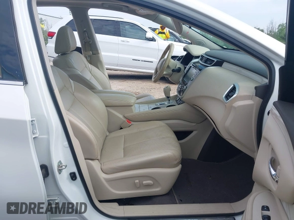 2016 Nissan Murano Platinum with VIN 5N1AZ2MHXGN117941, listed as a IAAI auction lot 42480275 with 78,182 mi miles and . Bid and sale history available at DreamBid. Image 5.