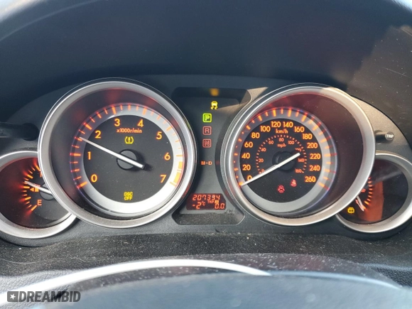 2010 Mazda Mazda6 i Touring Plus with VIN 1YVHZ8CH9A5M50687, listed as a Copart auction lot 44956495 with 207,334 mi miles and Salvage Title. Bid and sale history available at carsss.com. Image 9.