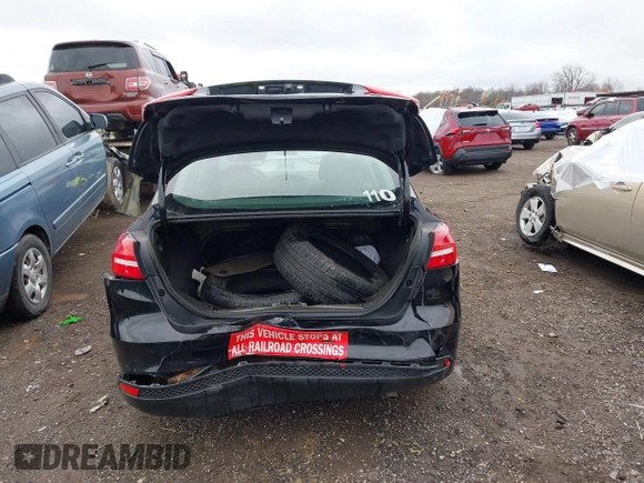 2016 Ford Focus SE with VIN 1FADP3F23GL280843, listed as a IAAI auction lot 41917538 with 125,392 mi miles. Bid and sale history available at carsss.com. Image 16.