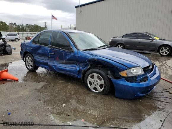 2004 Chevrolet Cavalier LS with VIN 1G1JF52F547218636, listed as a Copart auction lot 49776615 with 0 mi miles and Salvage Title. Bid and sale history available at carsss.com. Image 4.