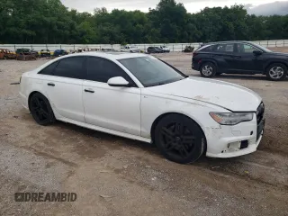2016 Audi A6 Premium Plus with VIN WAUGFAFC1GN019459, listed as a Copart auction lot 58952325 with 127,025 mi miles and Clean title. Bid and sale history available at DreamBid. Image 4.