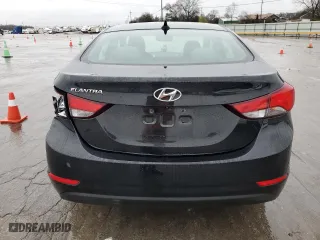 2015 Hyundai Elantra SE with VIN 5NPDH4AE0FH603361, listed as a Copart auction lot 45281865 with 106,762 mi miles and Salvage Title. Bid and sale history available at carsss.com. Image 6.
