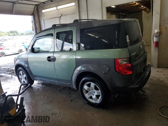2004 Honda Element EX with VIN 5J6YH18624L012112, listed as a Copart auction lot 58342825 with 205,305 mi miles and Salvage title. Bid and sale history available at DreamBid. Image 2.