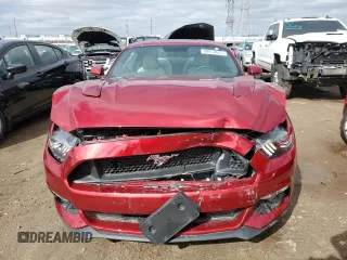 2015 Ford Mustang GT with VIN 1FA6P8CF9F5329284, listed as a Copart auction lot 50054605 with 9,189 mi miles and Salvage Title. Bid and sale history available at DreamBid. Image 5.