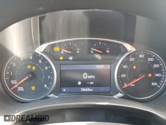 2021 GMC Terrain SLT with VIN 3GKALPEV9ML304403, listed as a Copart auction lot 50908395 with 78,658 mi miles and Salvage title. Bid and sale history available at DreamBid. Image 9.