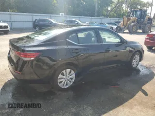 2024 Nissan Sentra S with VIN 3N1AB8BVXRY324049, listed as a Copart auction lot 59855955 with 4,509 mi miles and Salvage title. Bid and sale history available at DreamBid. Image 3.
