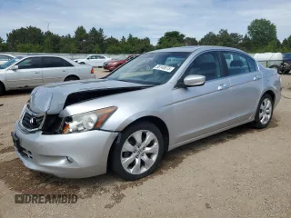 2008 Honda Accord EX-L z VIN 1HGCP36898A066495, wystawiony jako Copart lot #58140075 z przebiegiem 152 752 mil mil oraz Szkoda całkowita • Salvage title. Historia ofert i sprzedaży dostępna na DreamBid. Obrazek 1.