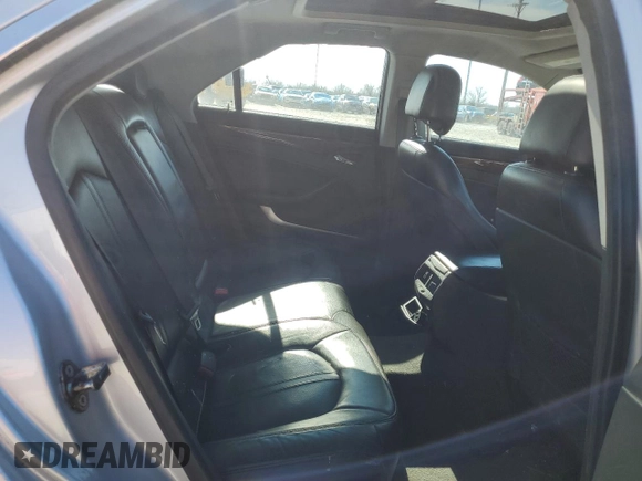 2010 Cadillac CTS Luxury with VIN 1G6DE5EG1A0127348, listed as a Copart auction lot 46606405 with 165,033 mi miles and Salvage Title. Bid and sale history available at carsss.com. Image 11.