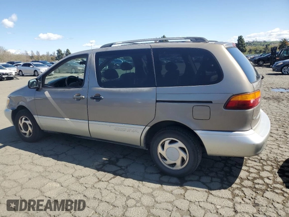 1998 Toyota Sienna LE z VIN 4T3ZF13C4WU006180, wystawiony jako Copart lot #50349795 z przebiegiem 237 600 mil mil oraz Szkoda całkowita • Salvage title. Historia ofert i sprzedaży dostępna na DreamBid. Obrazek 2.