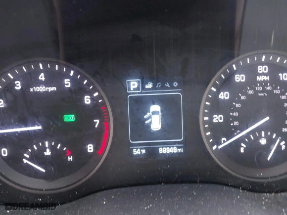 2016 Hyundai Tucson SE with VIN KM8J33A44GU187515, listed as a IAAI auction lot 42015707 with 89,948 mi miles. Bid and sale history available at carsss.com. Image 15.