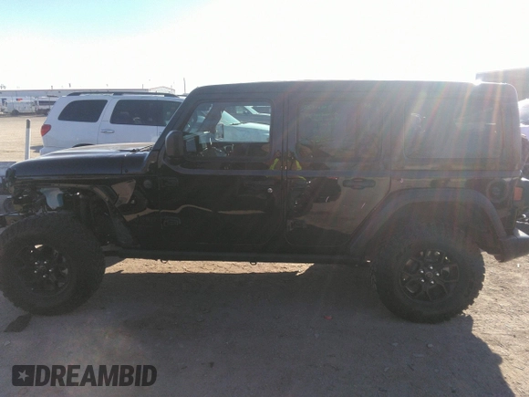 2024 Jeep Wrangler Sport S with VIN 1C4PJXDG3RW266909, listed as a IAAI auction lot 41242792 with 6,132 mi miles and . Bid and sale history available at DreamBid. Image 15.