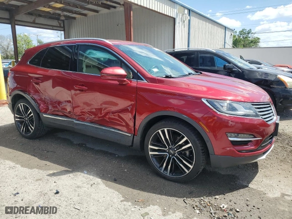 2017 Lincoln MKC Reserve with VIN 5LMTJ3DH4HUL16283, listed as a Copart auction lot 51919545 with 87,276 mi miles and Salvage Title. Bid and sale history available at carsss.com. Image 4.