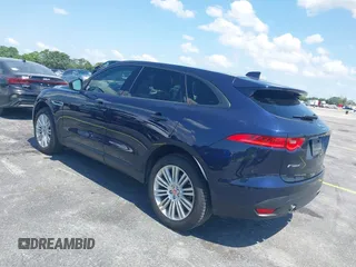 2017 Jaguar F-Pace 35t Premium with VIN SADCJ2BV4HA884503, listed as a IAAI auction lot 42274489 with 45,443 mi miles and . Bid and sale history available at DreamBid. Image 3.