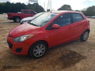 2013 Mazda Mazda2 Sport with VIN JM1DE1KYXD0170285, listed as a Copart auction lot 72085964 with 134,961 mi miles and Salvage Title. Bid and sale history available at carsss.com. Image 1.