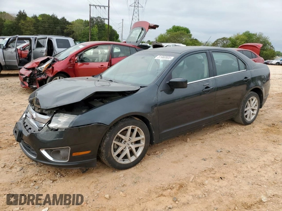 2010 Ford Fusion SEL with VIN 3FAHP0JA1AR334907, listed as a Copart auction lot 51980805 with 118,138 mi miles and Salvage Title. Bid and sale history available at carsss.com. Image 1.