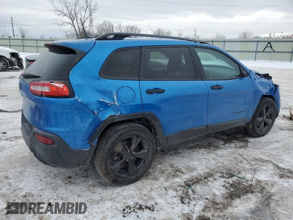 2017 Jeep Cherokee Altitude z VIN 1C4PJMAS8HW651372, wystawiony jako Copart lot #46020415 z przebiegiem 96 850 mil mil oraz Czysty tytuł • Clean title. Historia ofert i sprzedaży dostępna na DreamBid. Obrazek 3.