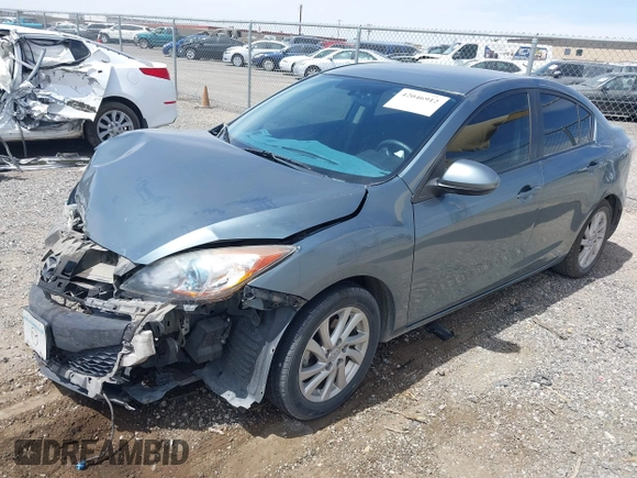 2012 Mazda Mazda3 i Touring with VIN JM1BL1V83C1625799, listed as a IAAI auction lot 42046912 with 227,680 mi miles. Bid and sale history available at carsss.com. Image 18.