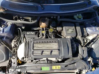 2007 MINI Convertible S with VIN WMWRH33547TL93855, listed as a Copart auction lot 78313133 with 130,832 mi miles and Salvage title. Bid and sale history available at DreamBid. Image 11.