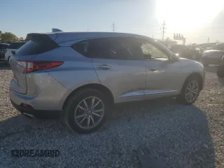 2023 Acura RDX w/Technology Package with VIN 5J8TC2H55PL014387, listed as a Copart auction lot 76123924 with 20,110 mi miles and Salvage Title. Bid and sale history available at carsss.com. Image 3.