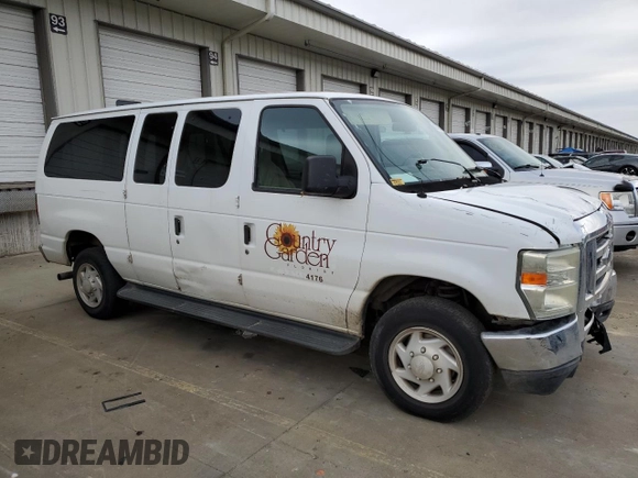 2009 Ford Econoline Passenger XL with VIN 1FBNE31L69DA54219, listed as a Copart auction lot 82971934 with 251,549 mi miles and Salvage title. Bid and sale history available at DreamBid. Image 4.