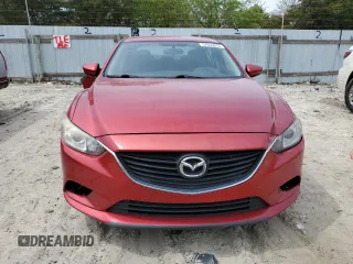 2014 Mazda 6 i Sport with VIN JM1GJ1U60E1147114, listed as a Copart auction lot 52855015 with 202,139 mi miles and Salvage Title. Bid and sale history available at DreamBid. Image 5.