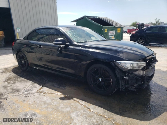 2016 BMW 4 Series 428i with VIN WBA3V7C53G5A25597, listed as a Copart auction lot 51388274 with 105,826 mi miles and Salvage Title. Bid and sale history available at carsss.com. Image 4.