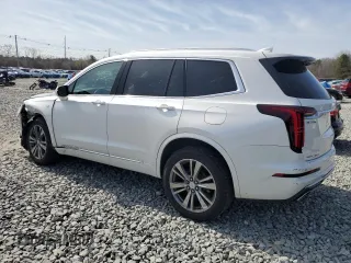 2021 Cadillac XT6 Premium Luxury with VIN 1GYKPDRS8MZ119510, listed as a Copart auction lot 51003695 with 38,157 mi miles and Salvage title. Bid and sale history available at DreamBid. Image 2.