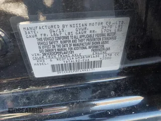 2015 Nissan Note SV with VIN 3N1CE2CP2FL441131, listed as a IAAI auction lot 42140639 with 133,672 mi miles and . Bid and sale history available at DreamBid. Image 9.