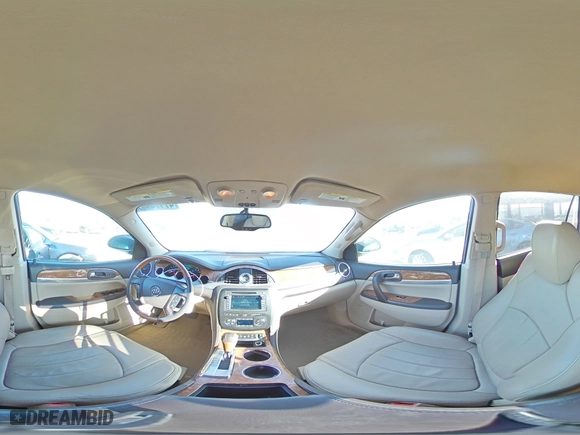 2012 Buick Enclave Premium with VIN 5GAKRDED2CJ289917, listed as a Copart auction lot 47174255 with 126,385 mi miles and Salvage Title. Bid and sale history available at carsss.com. Image 14.